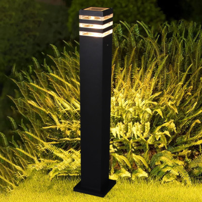 Наземный светильник  09979-0.7-001KT 1,0M E27 BK