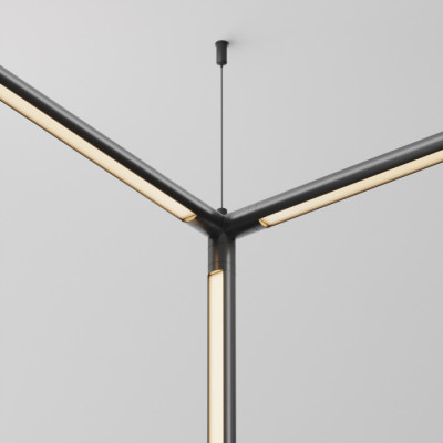 T-образный вертикальный коннектор Accessories for system Shelf CA016TC-B