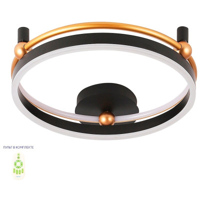 Потолочный светильник Fernando FERNANDO PL48W LED BLACK/GOLD